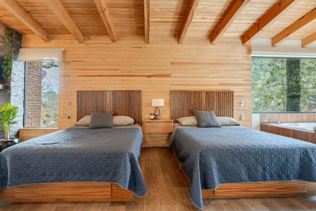 Cabanas Canada Del Ciervo Mazamitla Eksteriør billede